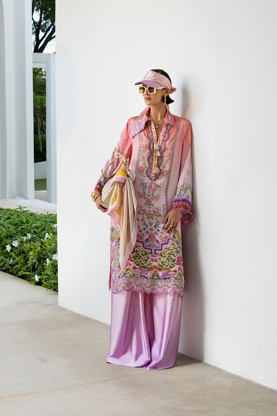 Sobia Nazir Festive Embroidered Pure Silk Unstitched 3Pc Suit S26-02