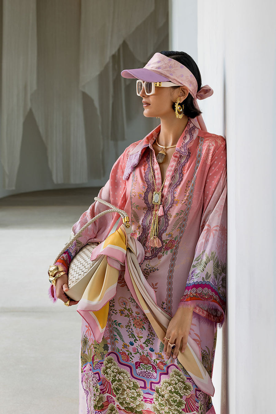 Sobia Nazir Festive Embroidered Pure Silk Unstitched 3Pc Suit S26-02