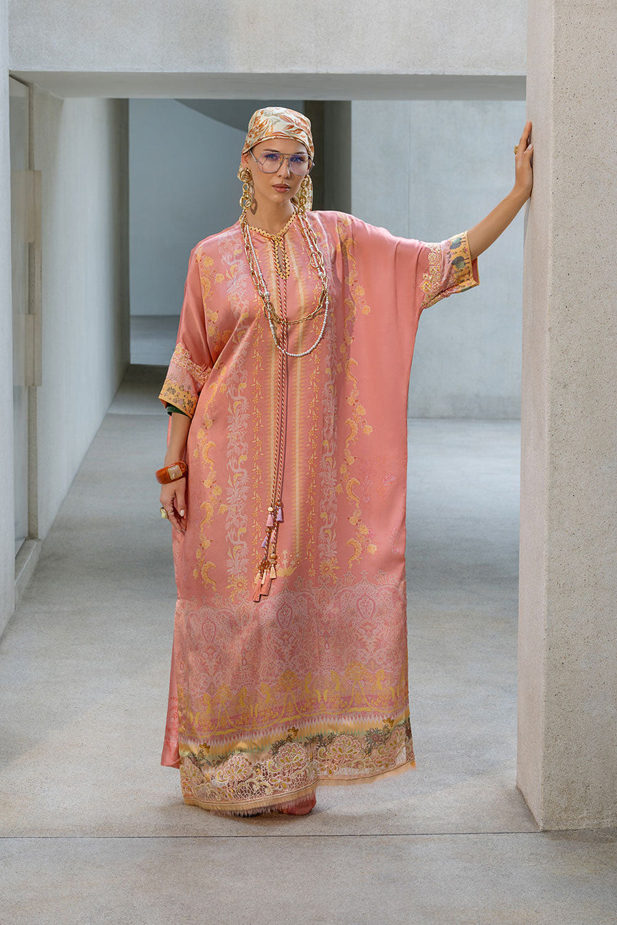 Sobia Nazir Festive Embroidered Pure Silk Unstitched 3Pc Suit S26-05