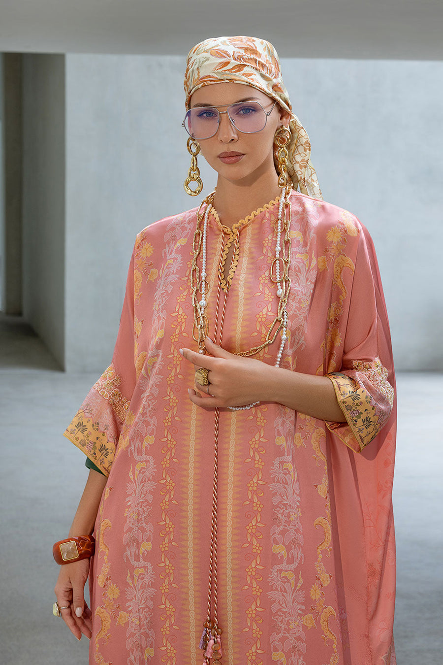 Sobia Nazir Festive Embroidered Pure Silk Unstitched 3Pc Suit S26-05