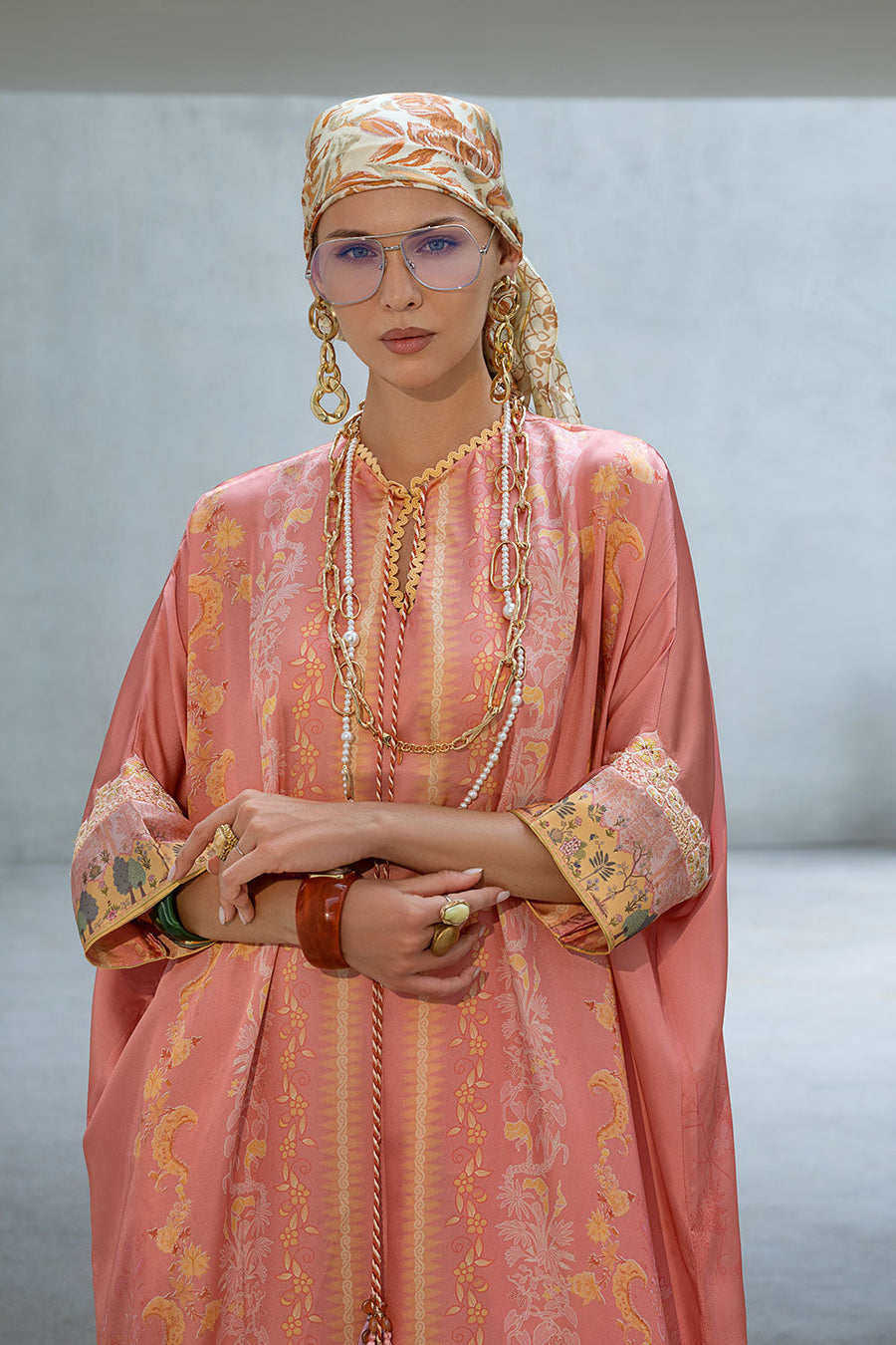Sobia Nazir Festive Embroidered Pure Silk Unstitched 3Pc Suit S26-05