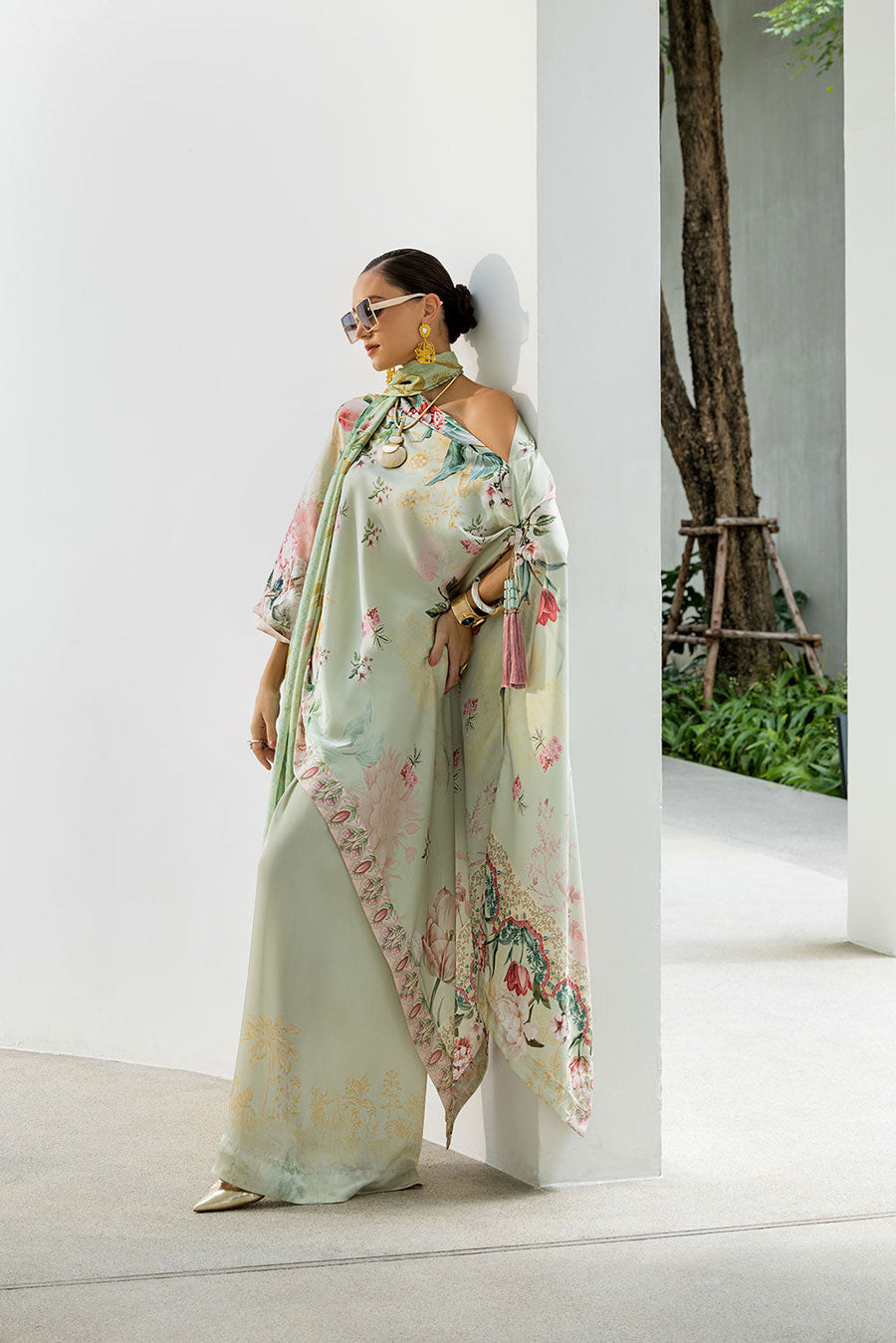 Sobia Nazir Festive Embroidered Pure Silk Unstitched 3Pc Suit S26-06