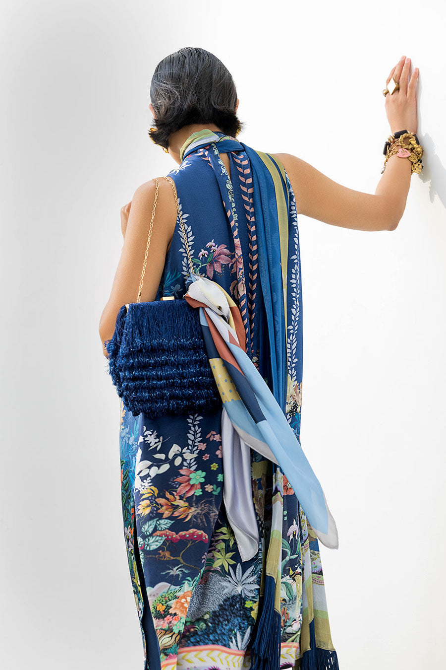 Sobia Nazir Festive Embroidered Pure Silk Unstitched 3Pc Suit S26-09