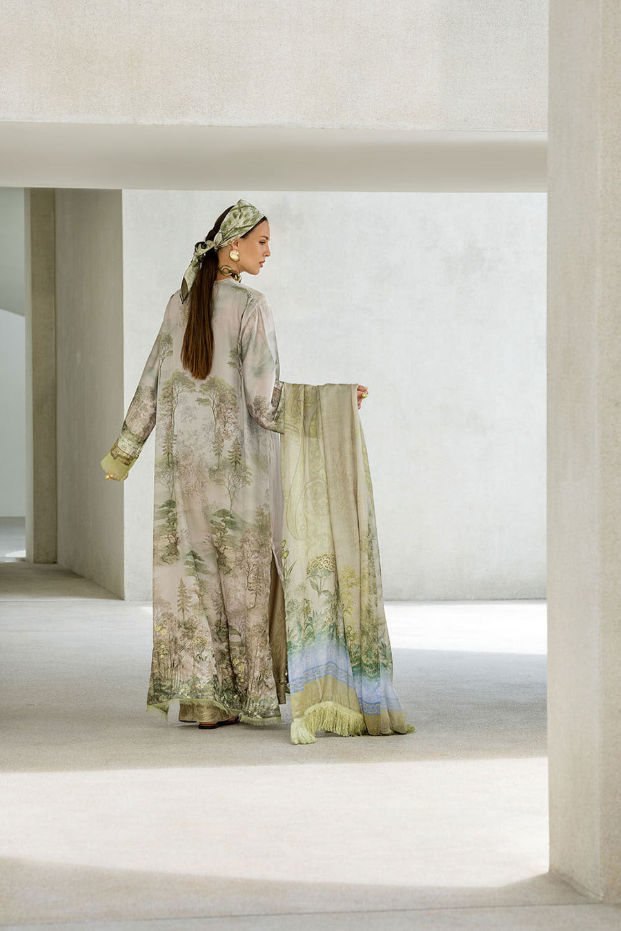 Sobia Nazir Festive Embroidered Pure Silk Unstitched 3Pc Suit S26-10