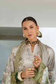 Sobia Nazir Festive Embroidered Pure Silk Unstitched 3Pc Suit S26-10