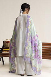 Coco by Zara Shahjahan Embroidered Lawn Unstitched 3Pc Suit D-02A Lune