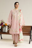 Coco by Zara Shahjahan Embroidered Lawn Unstitched 3Pc Suit D-02B Lune