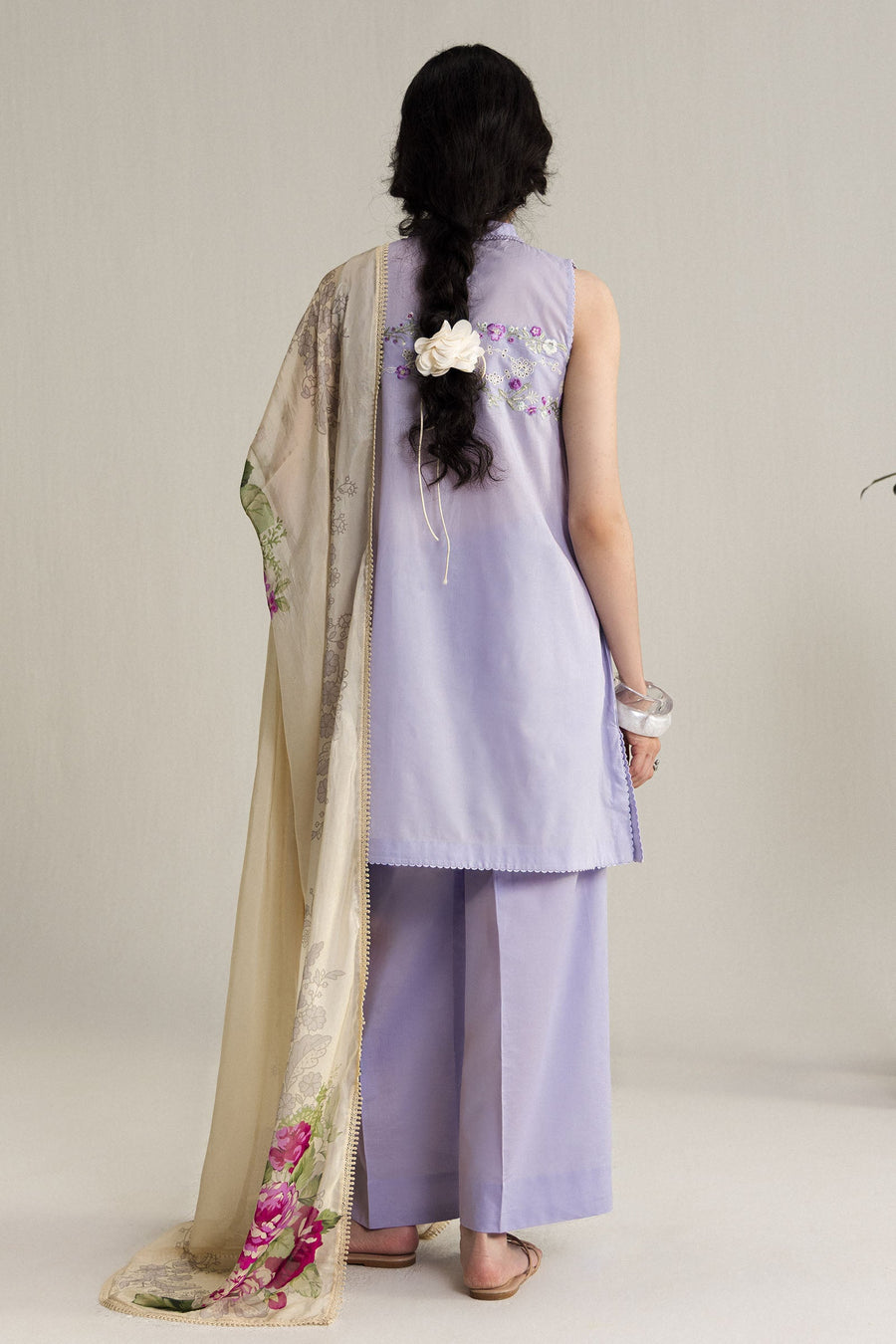 Coco by Zara Shahjahan Embroidered Lawn Unstitched 3Pc Suit D-03B Yura