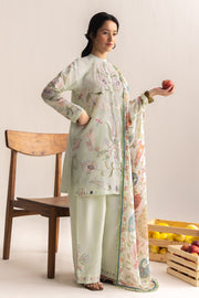 Coco by Zara Shahjahan Embroidered Lawn Unstitched 3Pc Suit D-04B Sia