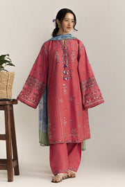 Coco by Zara Shahjahan Embroidered Lawn Unstitched 3Pc Suit D-05A Noa