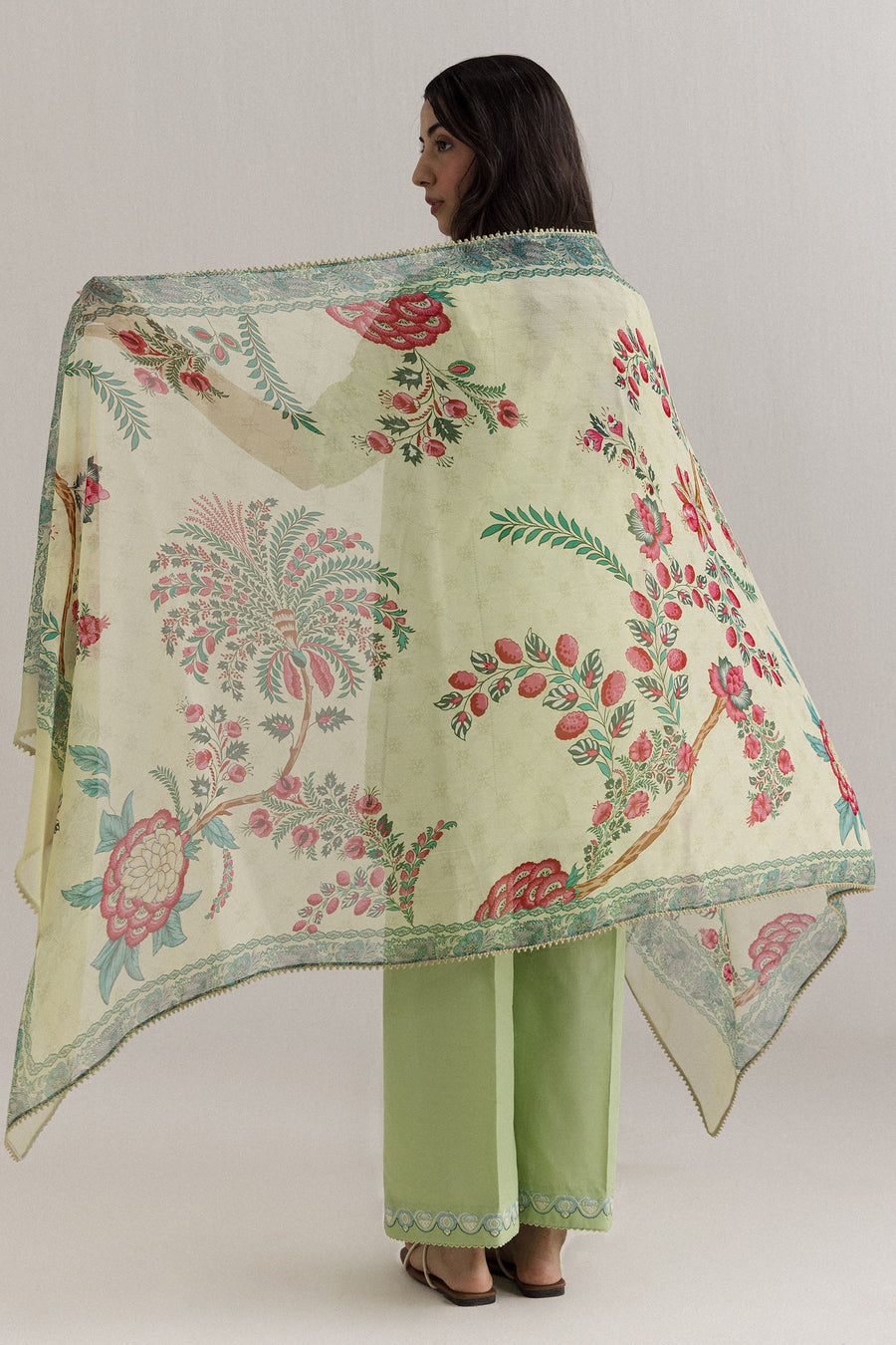 Coco by Zara Shahjahan Embroidered Lawn Unstitched 3Pc Suit D-05B Noa