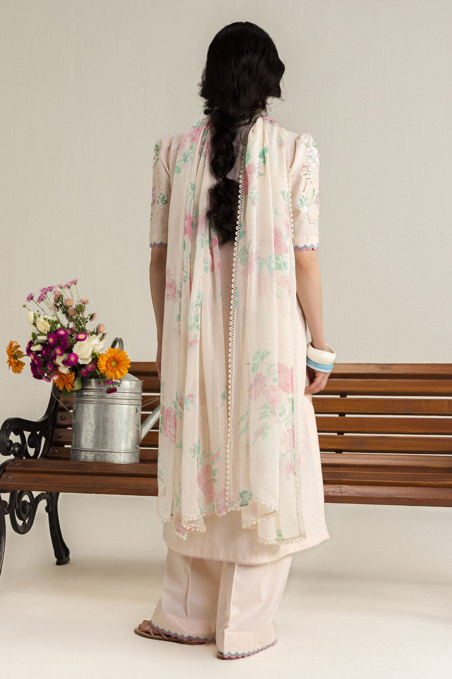 Coco by Zara Shahjahan Embroidered Lawn Unstitched 3Pc Suit D-07B Arlo
