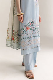 Coco by Zara Shahjahan Embroidered Lawn Unstitched 3Pc Suit D-08B Kian