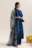 Coco by Zara Shahjahan Embroidered Lawn Unstitched 3Pc Suit D-09A Soren