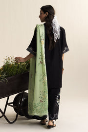 Coco by Zara Shahjahan Embroidered Lawn Unstitched 3Pc Suit D-10A Eira