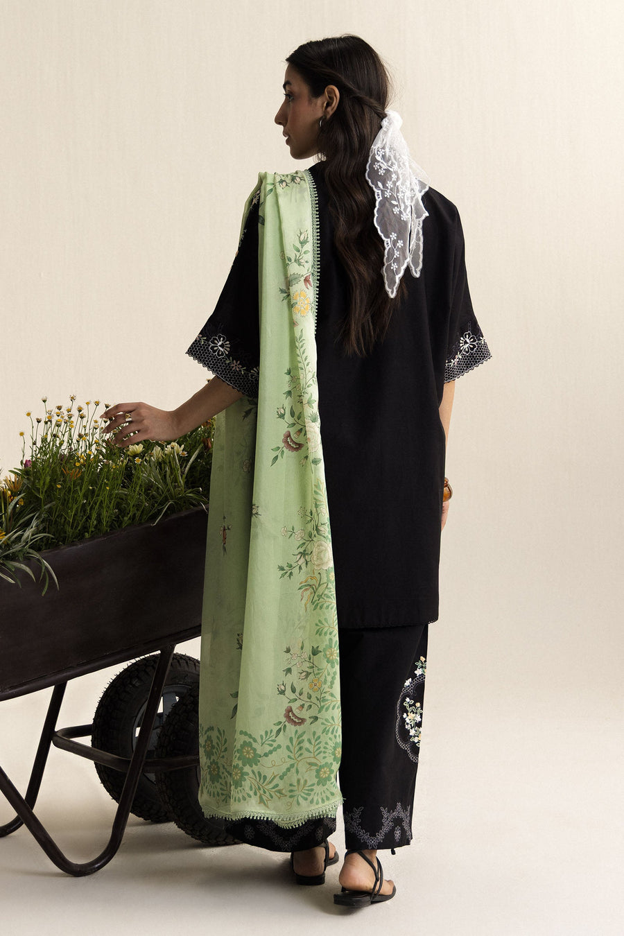 Coco by Zara Shahjahan Embroidered Lawn Unstitched 3Pc Suit D-10A Eira