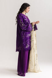 Coco by Zara Shahjahan Embroidered Lawn Unstitched 3Pc Suit D-10B Eira