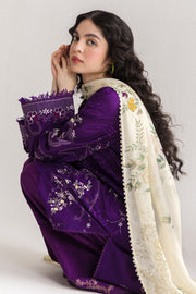 Coco by Zara Shahjahan Embroidered Lawn Unstitched 3Pc Suit D-10B Eira