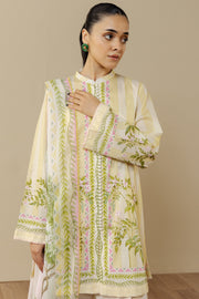 Coco by Zara Shahjahan Prints Unstitched Lawn 3Pc Suit D-01B NERINE
