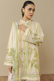 Coco by Zara Shahjahan Prints Unstitched Lawn 3Pc Suit D-01B NERINE