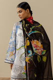 Coco by Zara Shahjahan Prints Unstitched Lawn 3Pc Suit D-02A FIORA
