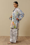 Coco by Zara Shahjahan Prints Unstitched Lawn 3Pc Suit D-02A FIORA