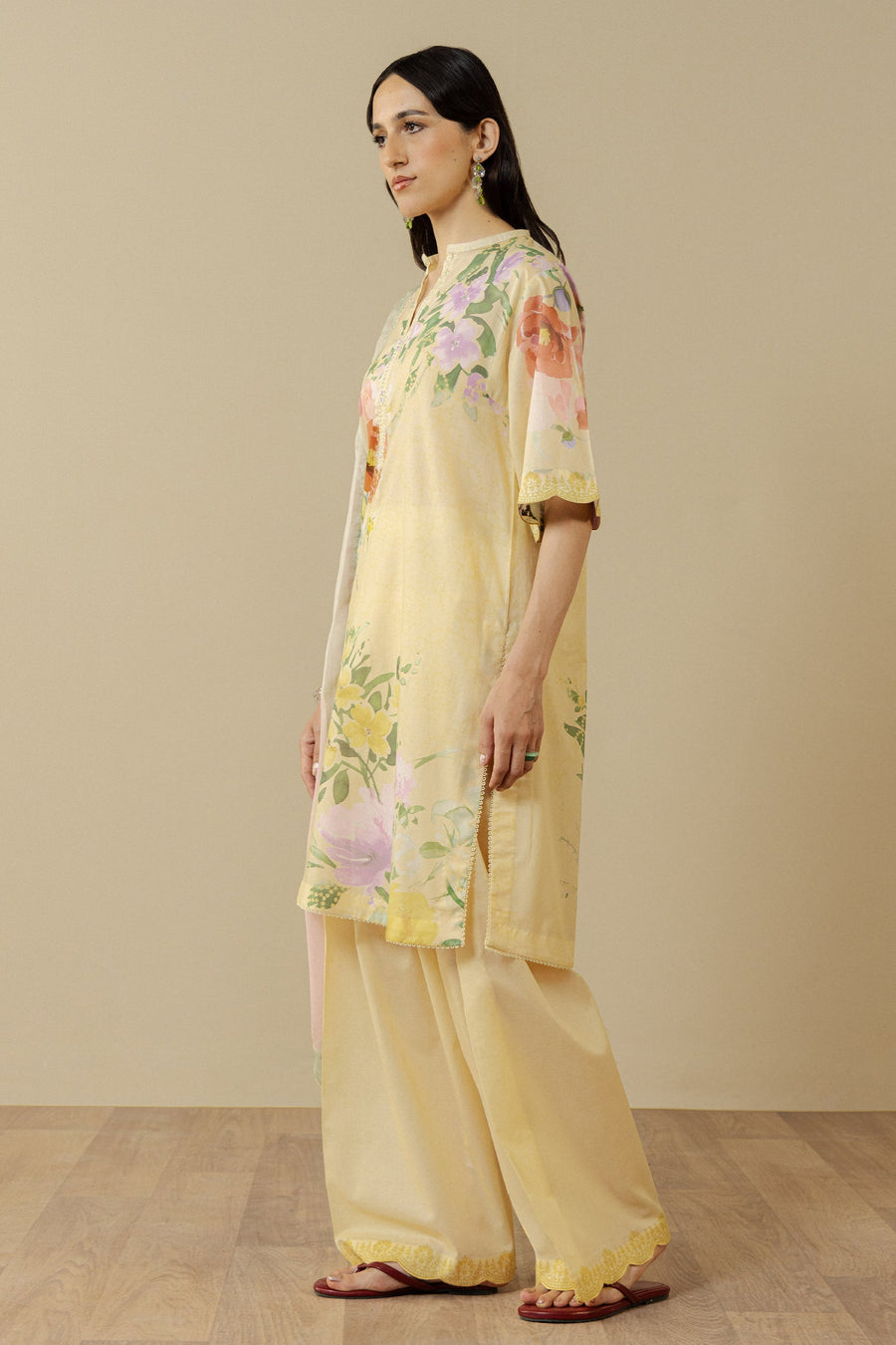 Coco by Zara Shahjahan Prints Unstitched Lawn 3Pc Suit D-03B AVENA