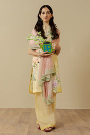 Coco by Zara Shahjahan Prints Unstitched Lawn 3Pc Suit D-03B AVENA