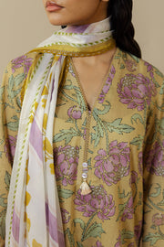 Coco by Zara Shahjahan Prints Unstitched Lawn 3Pc Suit D-05B MIREYA