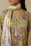 Coco by Zara Shahjahan Prints Unstitched Lawn 3Pc Suit D-05B MIREYA