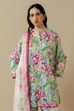 Coco by Zara Shahjahan Prints Unstitched Lawn 3Pc Suit D-06A ELARIS
