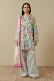 Coco by Zara Shahjahan Prints Unstitched Lawn 3Pc Suit D-06A ELARIS