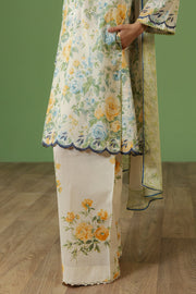 Coco by Zara Shahjahan Prints Unstitched Lawn 3Pc Suit D-07A AURELIA
