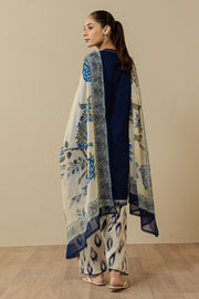 Coco by Zara Shahjahan Prints Unstitched Lawn 3Pc Suit D-10A CASSIA