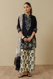 Coco by Zara Shahjahan Prints Unstitched Lawn 3Pc Suit D-10B CASSIA