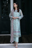 Surmaya by Avyana Embroidered Organza Unstitched 3Pc Suit - Selene