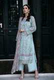 Surmaya by Avyana Embroidered Organza Unstitched 3Pc Suit - Selene