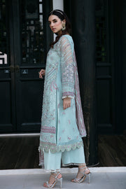 Surmaya by Avyana Embroidered Organza Unstitched 3Pc Suit - Selene