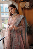 Surmaya by Avyana Embroidered Net Unstitched 3Pc Suit - Aroha