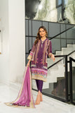 Regalia Salina Vol-08 Unstitched Digital Printed Lawn 3Pc Suit S8-01