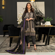 Regalia Salina Vol-08 Unstitched Digital Printed Lawn 3Pc Suit S8-06