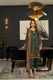 Regalia Salina Vol-08 Unstitched Digital Printed Lawn 3Pc Suit S8-07