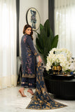 Regalia Salina Vol-08 Unstitched Digital Printed Lawn 3Pc Suit S8-08