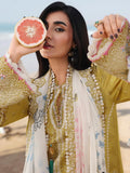 Qalamkar Sahil Embroidered Luxury Lawn Unstitched 3Pc Suit SA-07 HIRA