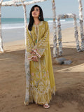 Qalamkar Sahil Embroidered Luxury Lawn Unstitched 3Pc Suit SA-07 HIRA