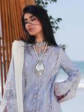 Qalamkar Sahil Embroidered Luxury Lawn Unstitched 3Pc Suit SA-08 ZAYNA