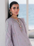 Qalamkar Sahil Embroidered Luxury Lawn Unstitched 3Pc Suit SA-11 REHMA