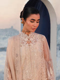 Qalamkar Sahil Embroidered Luxury Lawn Unstitched 3Pc Suit SA-15 NEHAN