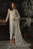 Zarif La Rosella Unstitched Embroidered Chiffon 3Pc Suit ZLR 05 SANDY