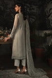 Zarif La Rosella Unstitched Embroidered Chiffon 3Pc Suit ZLR 05 SANDY